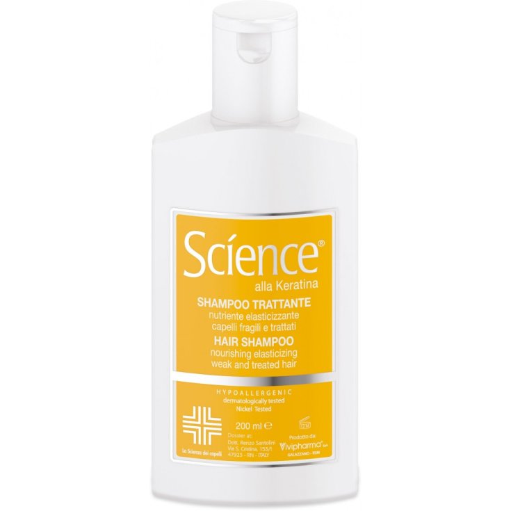 Science Shampoo Trattante Nutriente Elasticizzante Capelli Fragili e Trattati 200ml