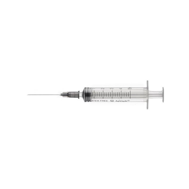 Siringhe Sterili Monouso Con Ago Farma Care 5ml 10 Pezzi