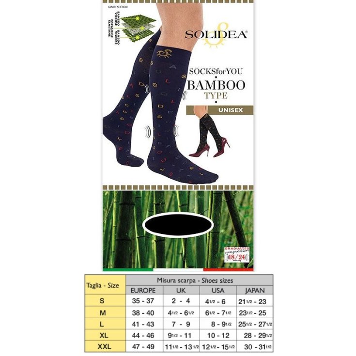 Socks For You Bamboo Type Solidea Grigio Taglia S
