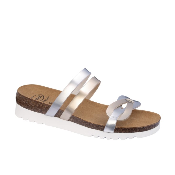 Sofia Scholl&reg; Sandalo Donna Bioprint&reg; Platino Misura 37