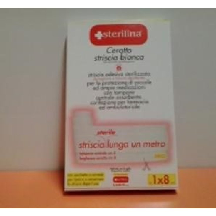 Sterilina Cerotto Striscia Bianca Laros 1 Pezzo