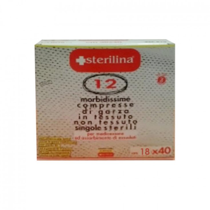 Sterilina Compresse Di Garza Laros 12 Pezzi