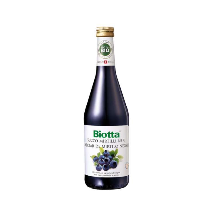 Succo Di Mirtilli Neri Selvatici Biotta&reg; 500ml