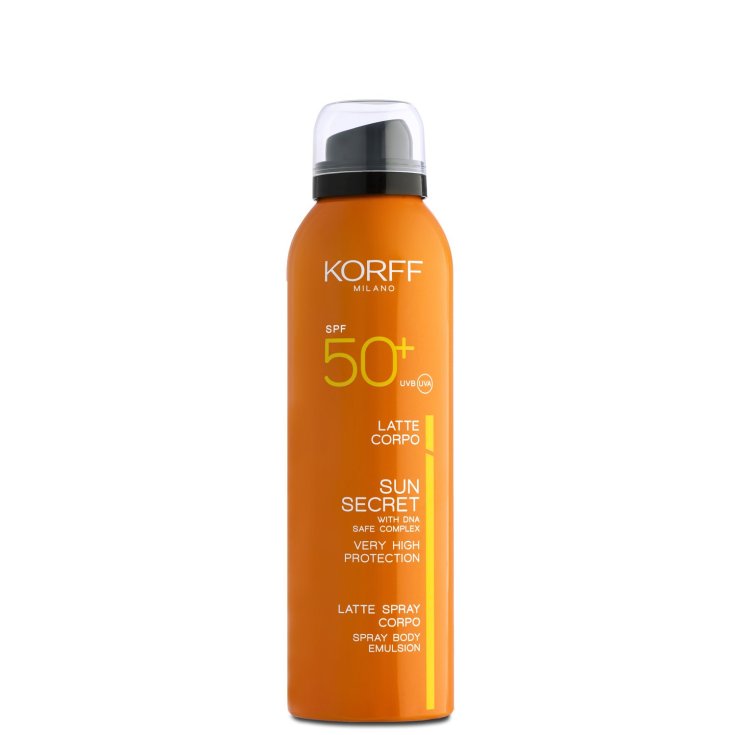Sun Secret Latte Spray Corpo Spf50 Korff  200ml