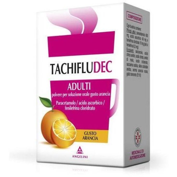 TachifluDec Angelini 10 Bustine Arancia