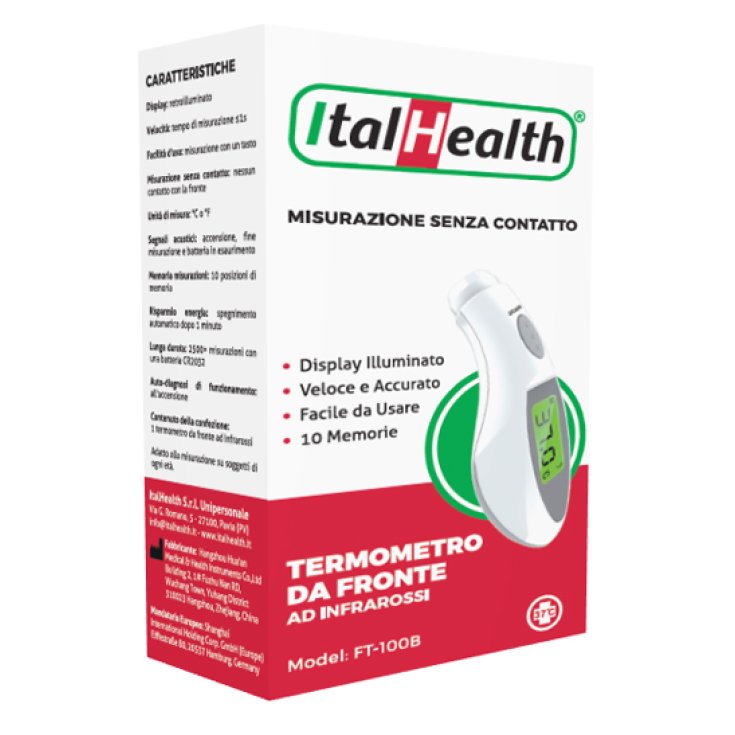 Termometro Da Fronte Ad Infrarossi ItalHealth