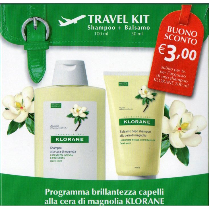 Avena Travel Kit Klorane 100ml+50ml