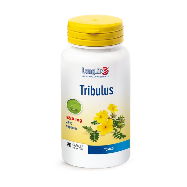 Tribulus 250mg LongLife 90 Capsule Vegetali