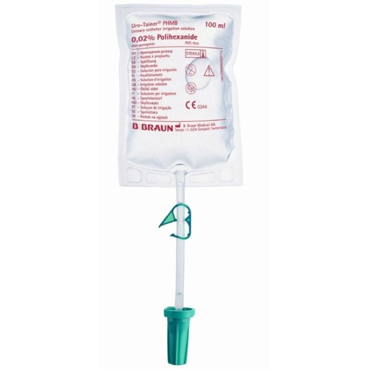 Uro-tainer Poliesanide 0,02% B. Braun 1 Sacca 100ml