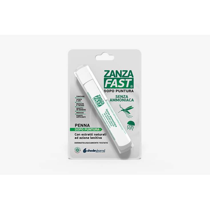 ZanzaFast&reg; Dopo Puntura ShedirPharma&reg; 1 Penna Senza Ammoniaca 12ml