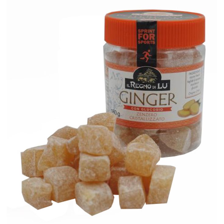 Zenzero Cristallizzato Con Glucosio Il Regno Di Lu&reg; 180g