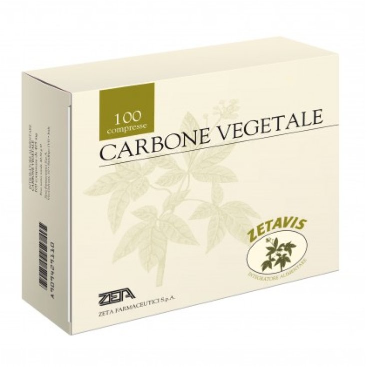 Zetavis Carbone Vegetale Zeta 100 Compresse