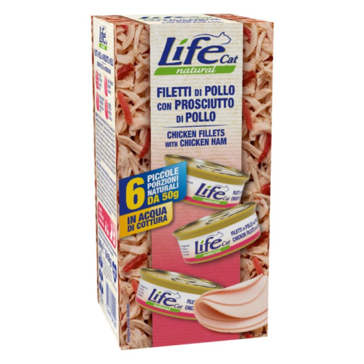 Filetti di Pollo con Prosciutto di Pollo Multipack - 6X50GR