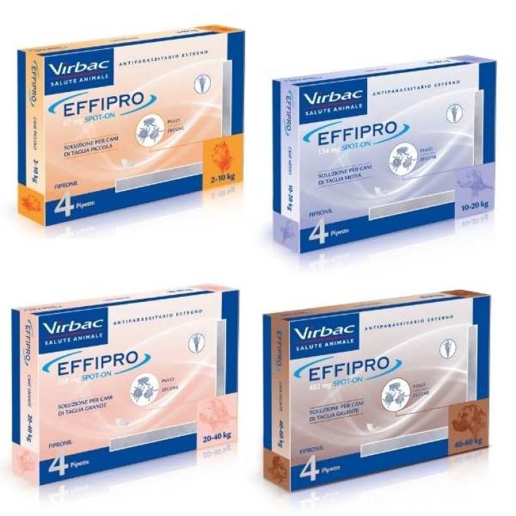 Effipro Spot-On Cane 4 Pipette - 20 a 40 Kg