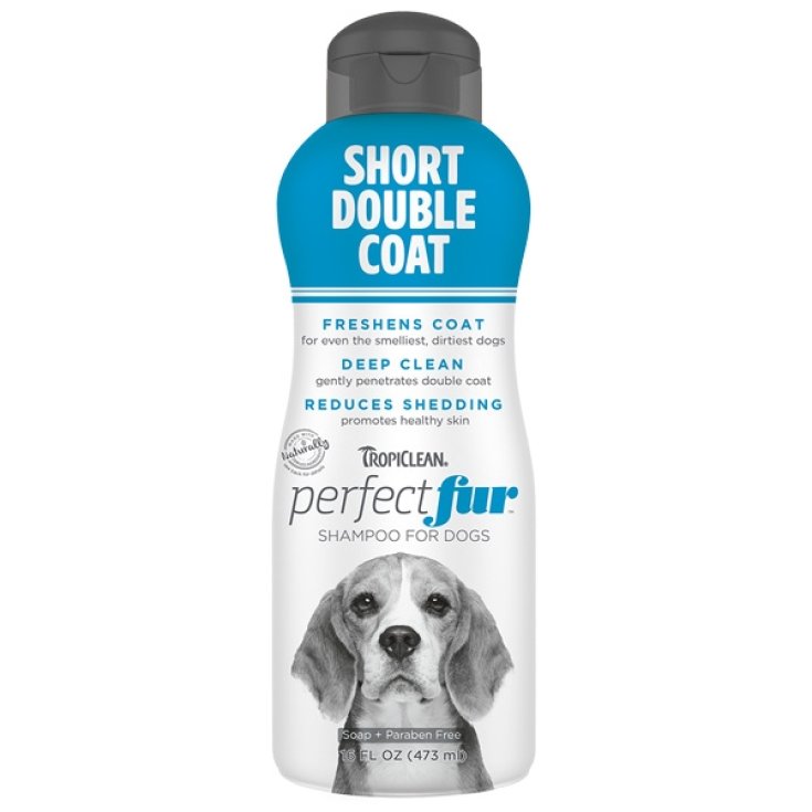 Perfectfur Shampoo per Cani a Corto Doppio Pelo - 473ML