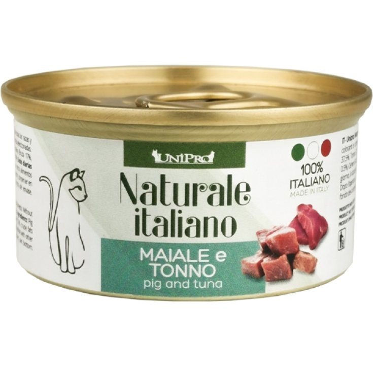 Naturale Italiano Maiale e Tonno In Acqua di Cottura - 85GR