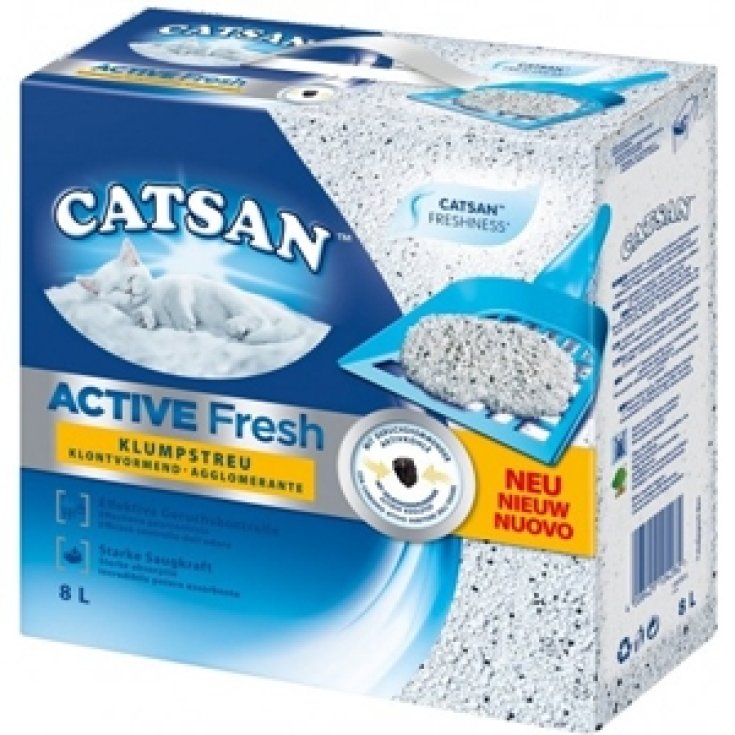 Active Fresh Lettiera Agglomerante per Gatti - 8LT