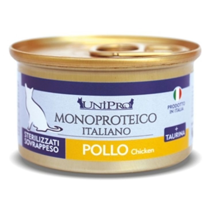 Unicamente Pollo Sterilizzati o Sovrappeso - 85GR