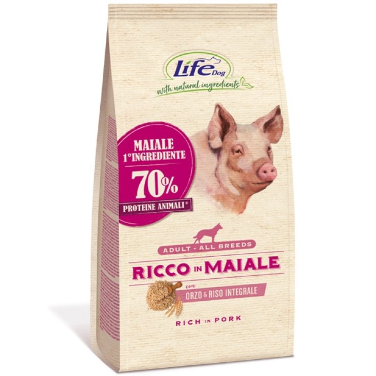Life Dog Ricco in Maiale - 12KG