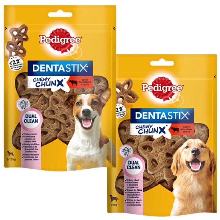 Dentastix Chewy Chunx Manzo - 68 Gr - Mini
