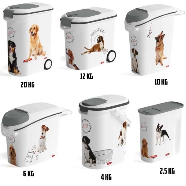 PetLife Contenitore Cibo per Cani - 12KG