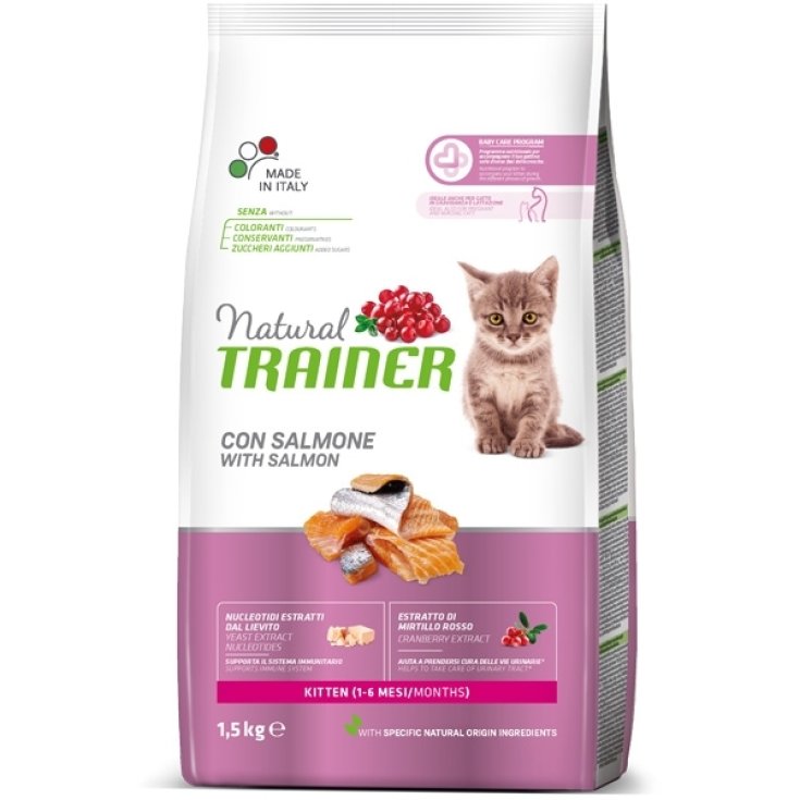 Natural Kitten con Salmone - 1,50KG