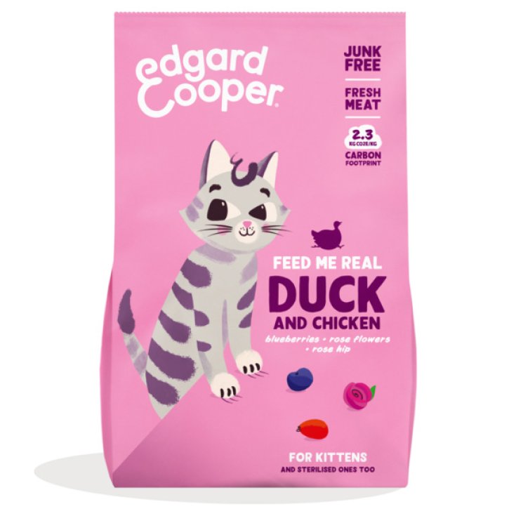 Cat Kitten Anatra e Pollo Freschi - 325GR
