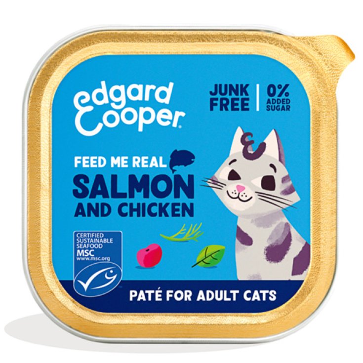 Cat Adult Salmone e Pollo Pat&eacute; - 85GR
