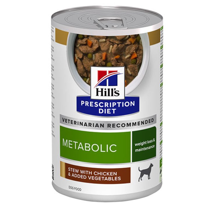 Prescription Diet Metabolic Canine Weight Management Spezzatino di Pollo e Verdure - 354GR