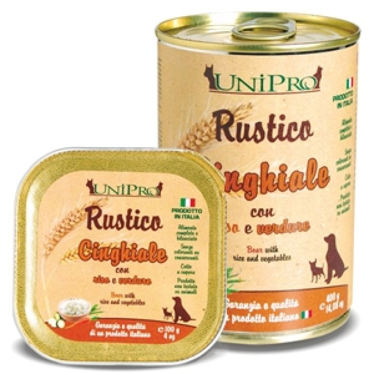 Rustico Cinghiale con Riso e Verdure - 100GR