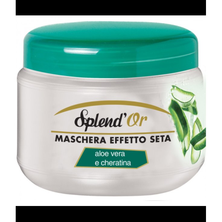 Maschera Rigenerante Aloe Vera E Cheratina Splend'Or 500ml Maschera Rigenerante Aloe Vera E Cheratina Splend'Or 500ml