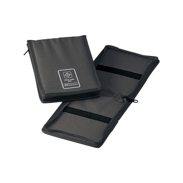 PORTAFERRI MINI NYLON GRI