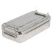 SCATOLA INOX 20X10X4,5CM C/MAN