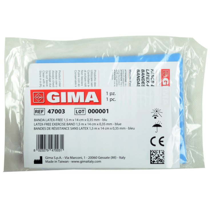 FASCIA ELASTICA RIAB 1,5M BLU
