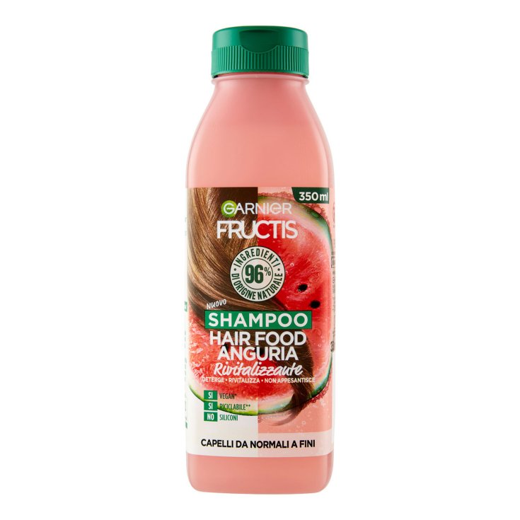 Fructis Hair Food Anguria Shampoo Rivitalizzante Garnier 350ml