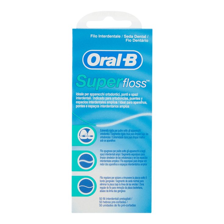 Oral-B&reg; Super Floss Filo interdentale 50 FILI