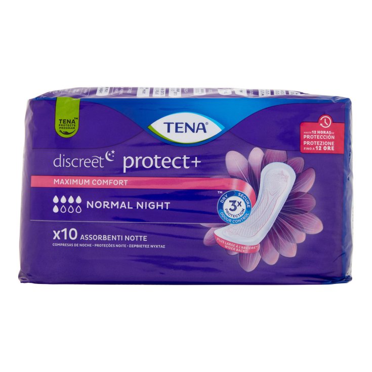 TENA LADY DISCREET NORMAL NIGHT X1