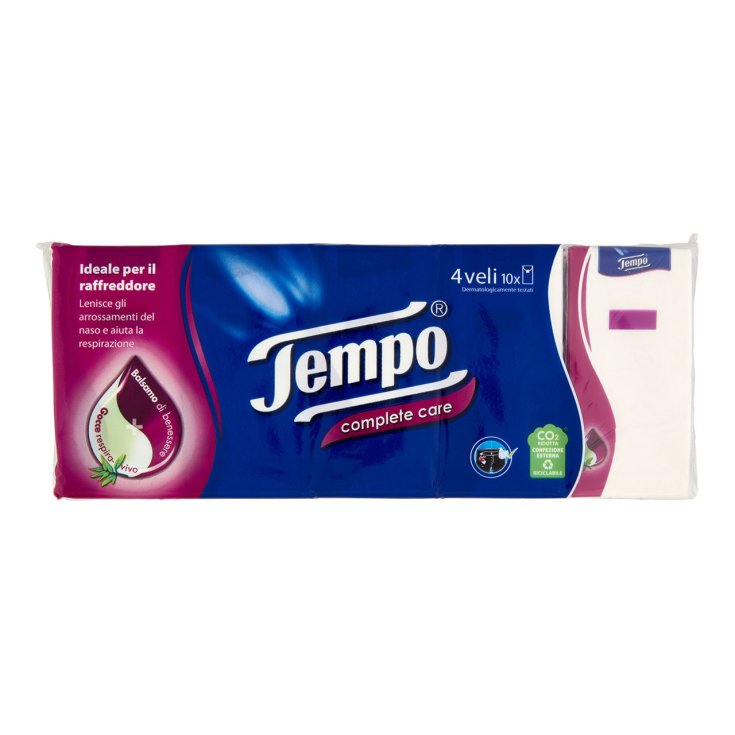 TEMPO FAZZOLETTI COMPLETE CARE X10