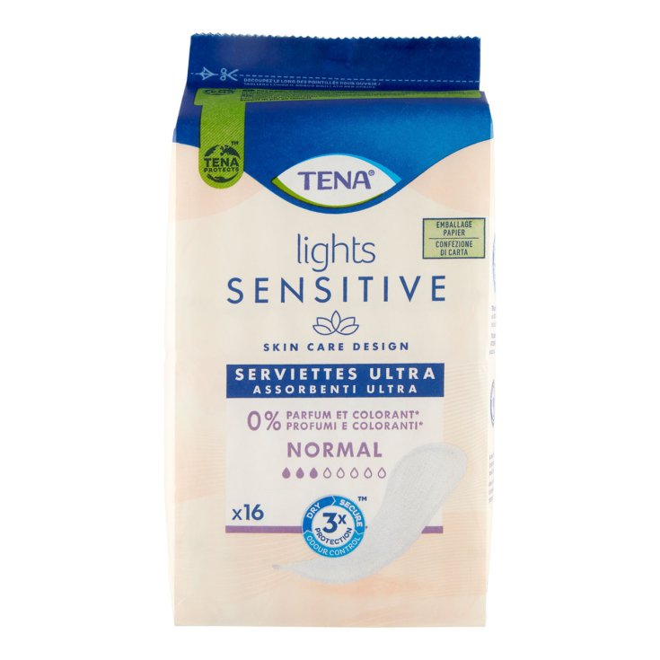 Lights Sensitive Normale Tena 16 Pezzi