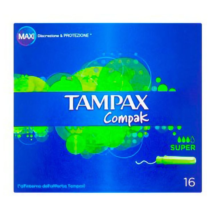 TAMPAX COMPAK SUPER X 16 TAMPAX COMPAK SUPER X 16
