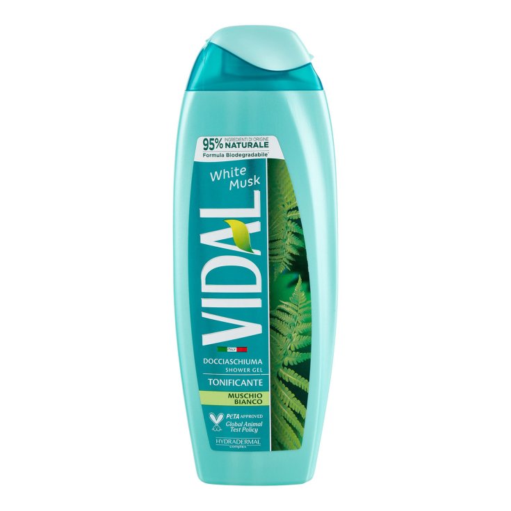 Docciaschiuma Tonificante White Musk Vidal 250ml