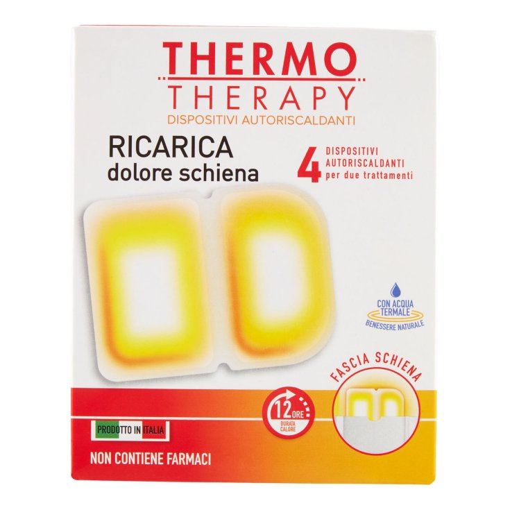 Thermo Therapy Ricarica per Fascia Lombare 4 Pezzi