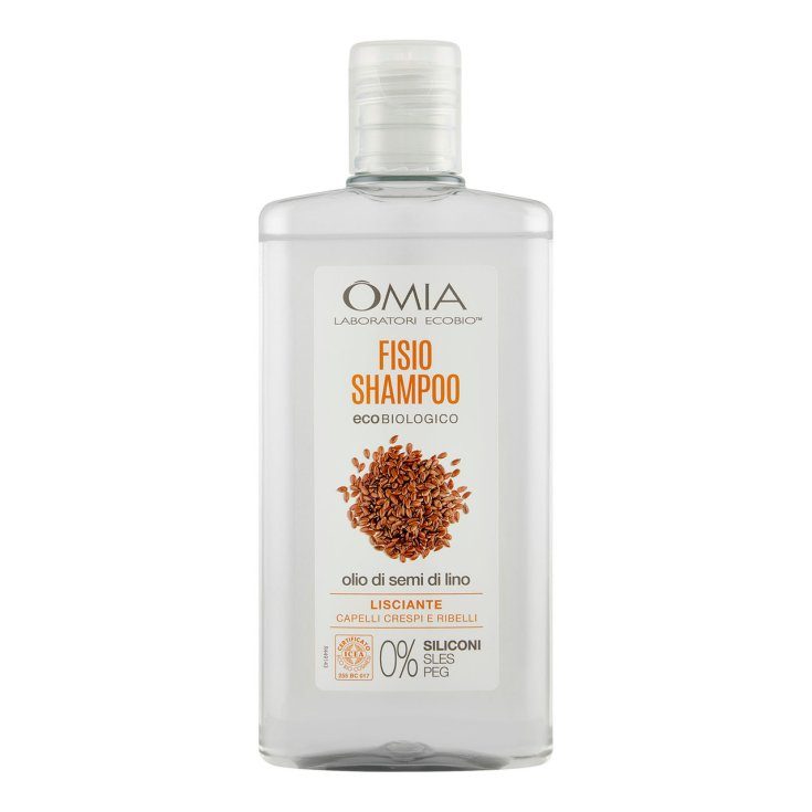 Fisio Shampoo Ecobiologico Semi Di Lino Omia Laboratori Ecobio 200ml