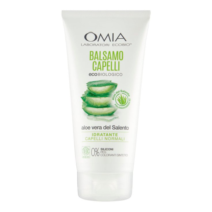 Balsamo Capelli Aloe Vera Del Salento Omia Laboratori Ecobios 180ml