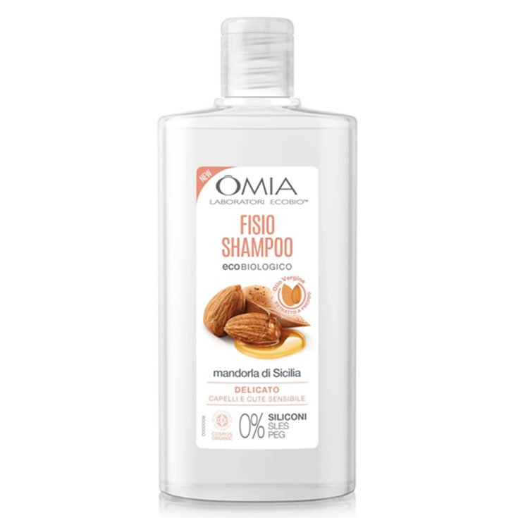 Fisio Shampoo Ecobiologico Mandorla Omia Laboratori Ecobio 200ml