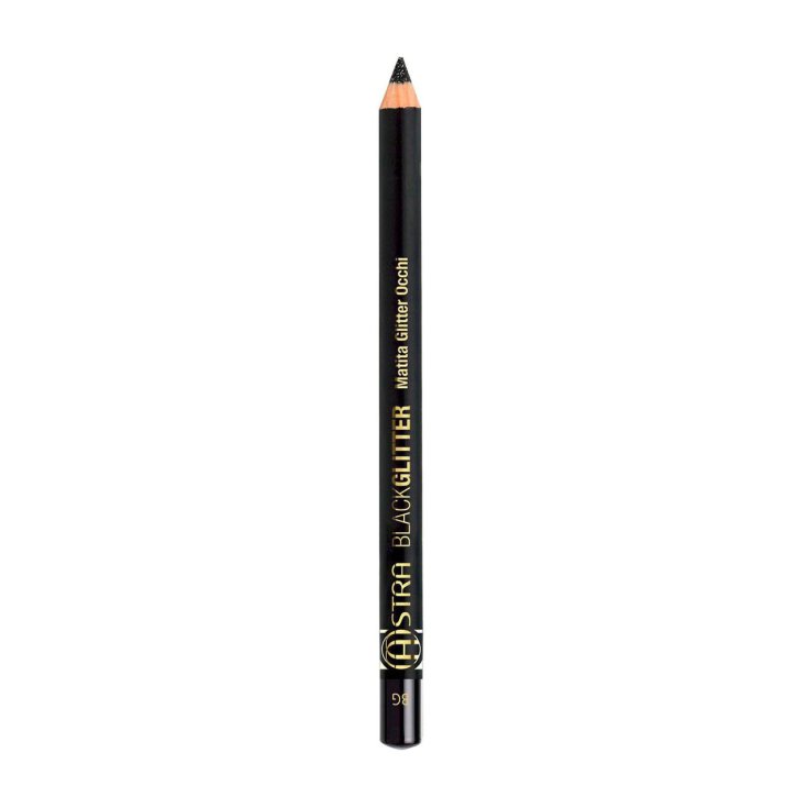 Nero Glitter Matita Occhi Astra