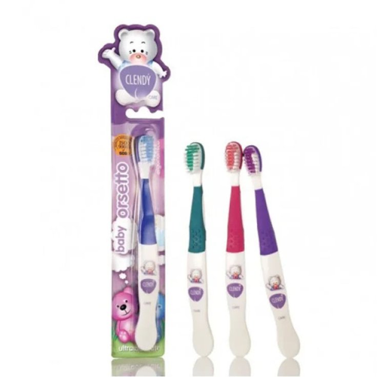 Spazzolino Da Denti Baby Orso PharmaClendy&reg; 1 Pezzo