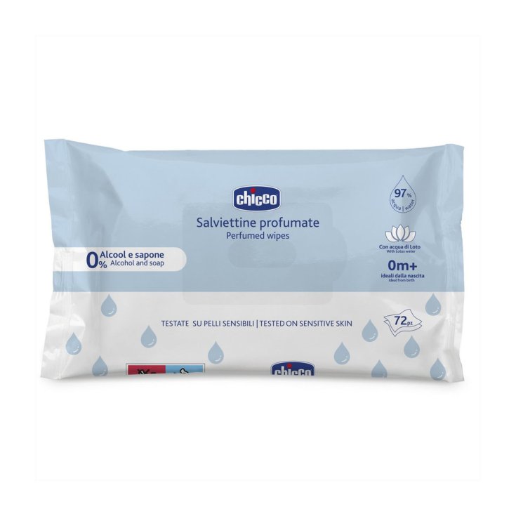 Salviettine Profumate Chicco&reg; 72 Pezzi Noplaq