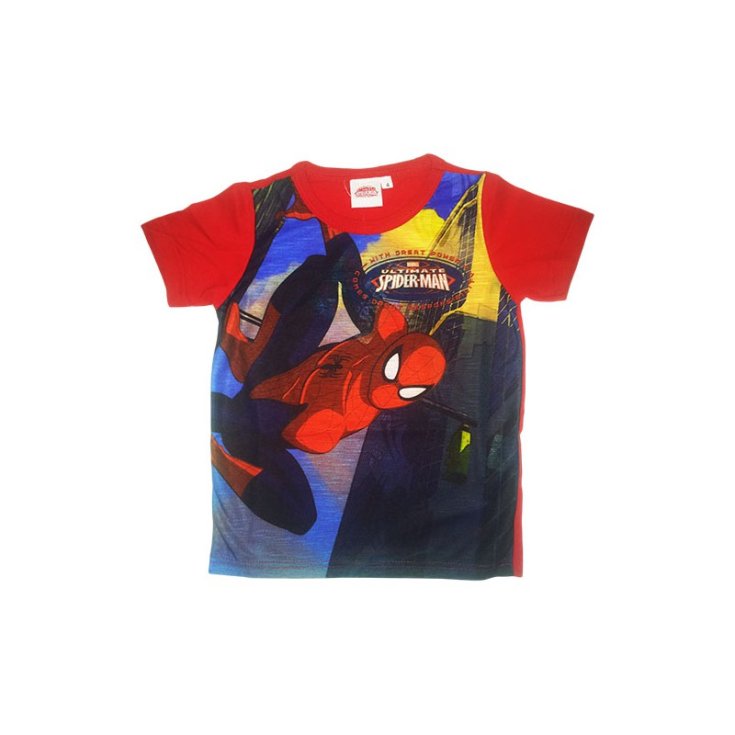 T-shirt maglia maglietta bimbo bambino uomo ragno Spiderman 8A
