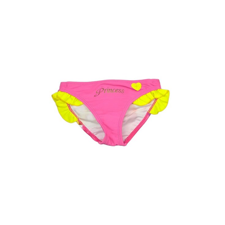Costumino costume da bagno slip bimba bambina Disney Principesse fucsia 3A